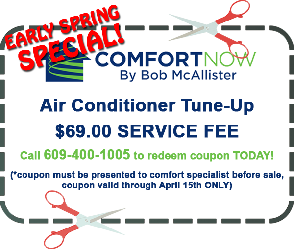 Air Conditioner Tune-Up Coupon | Comfort Now by Bob McAllister